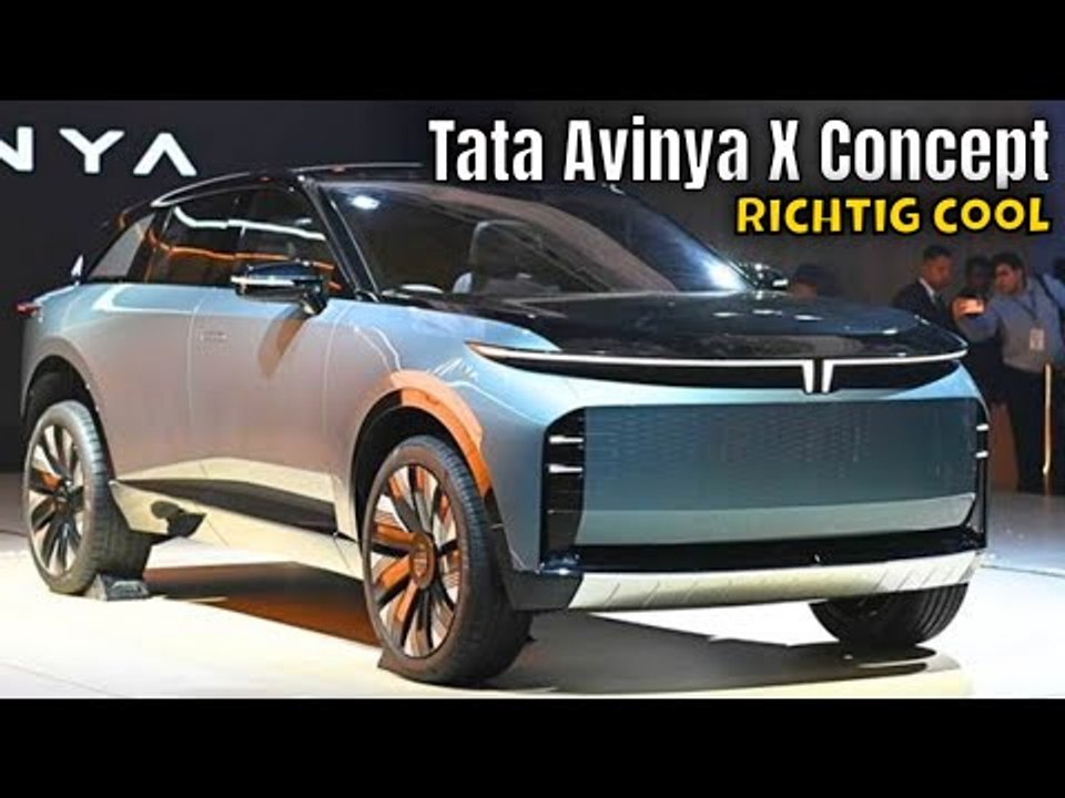 2025 Tata Avinya X Concept – Das Elektro-Coupé-SUV der Zukunft