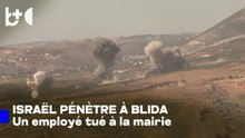 Israël attaque le Liban, un employé municipal tué