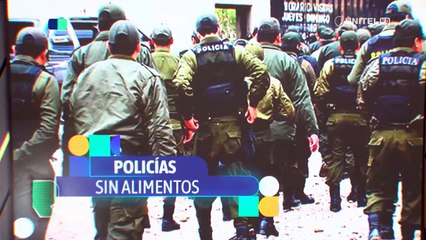 Disponen la suspensión de la alimentación a policías en Cochabamba y modifican horarios de servicio