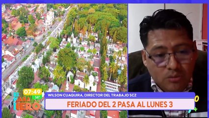 FERIADO DEL 2  PASA AL LUNES 3
