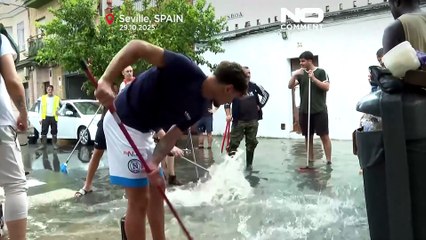 Πλημμύρες στη Σεβίλλη: Πάνω από 440 περιστατικά και το μεγαλύτερο ύψος βροχής στην ιστορία της χώρας