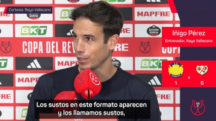 El honesto mensaje de iñigo Pérez sobre las "sorpresas" de la Copa de Rey y la ilusión del Rayo con la competición