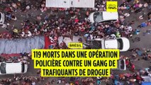 Brésil : 119 morts dans une opération de police contre un gang à Rio de Janeiro