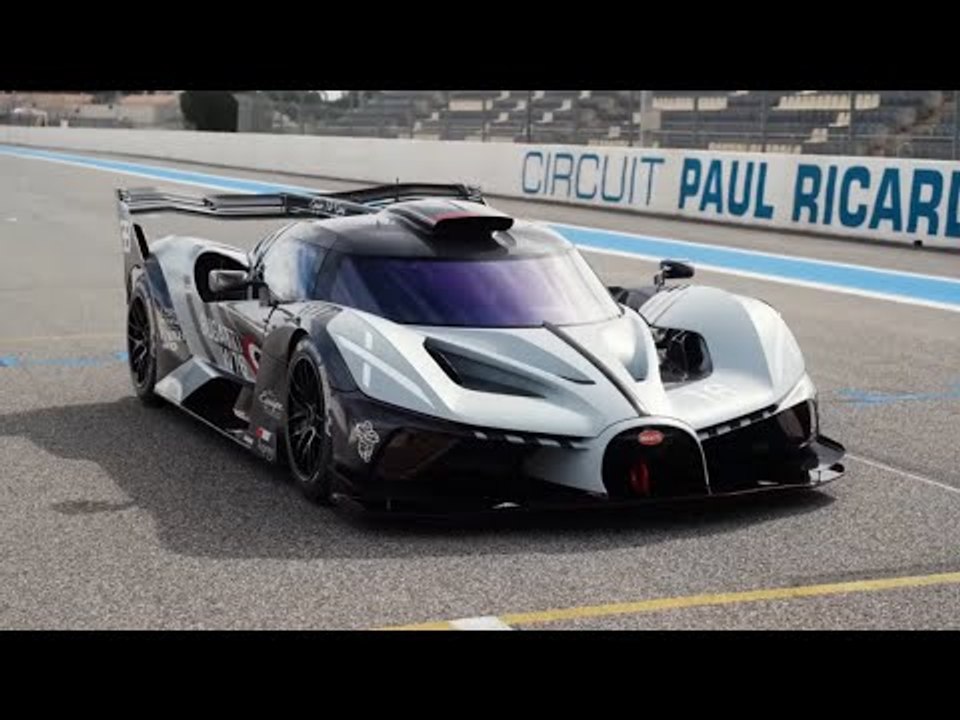 BUGATTI Bolide am Limit: Motorsport-Ikonen auf dem Circuit Paul Ricard!