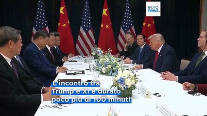 Trump annuncia un accordo con la Cina dopo il faccia a faccia con Xi Jinping in Corea del Sud