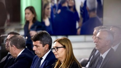 Carlos Mazón avanza que tras el funeral hará una "reflexión más profunda" en los próximos días