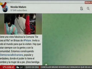 Presidente Nicolás Maduro: Estamos construyendo la democracia bolivariana, popular y verdadera