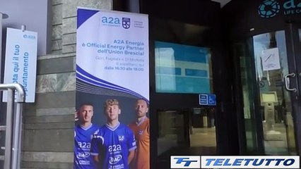 Video News - Union Brescia: l'abbraccio dei tifosi da A2A
