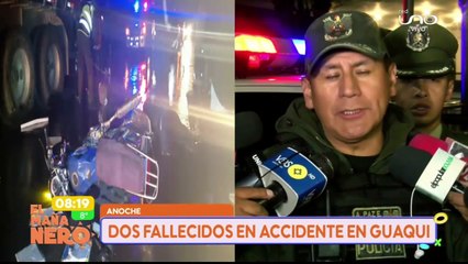 DOS FALLECIDOS EN ACCIDENTE EN GUAQUI