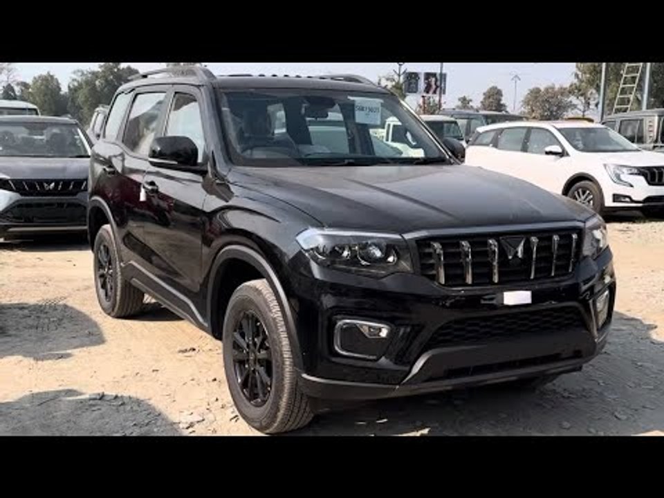 2025 Mahindra Scorpio-N Carbon Edition – Schwarz, stark, aber ohne Carbon!