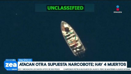 Estados Unidos realiza nuevo ataque contra narcobote en el Pacífico