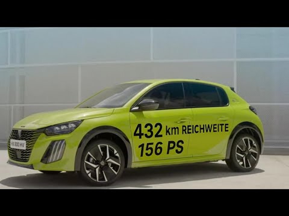 2025 PEUGEOT E-208: Jetzt mit 432 km Reichweite und V2L Laden | die Infos