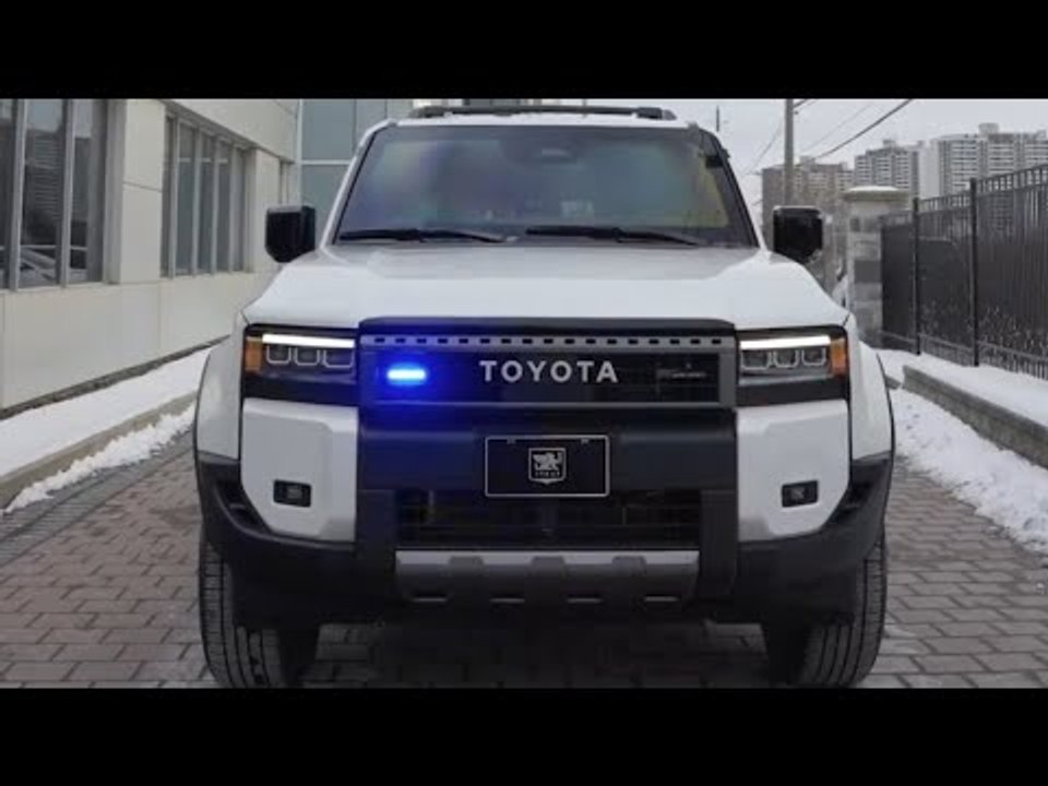 Inkas armored toyota land cruiser | das suv hält sogar handgranaten stand
