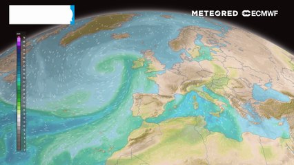 Portugal sob influência de um rio atmosférico: chuva intensa e descida térmica a caminho