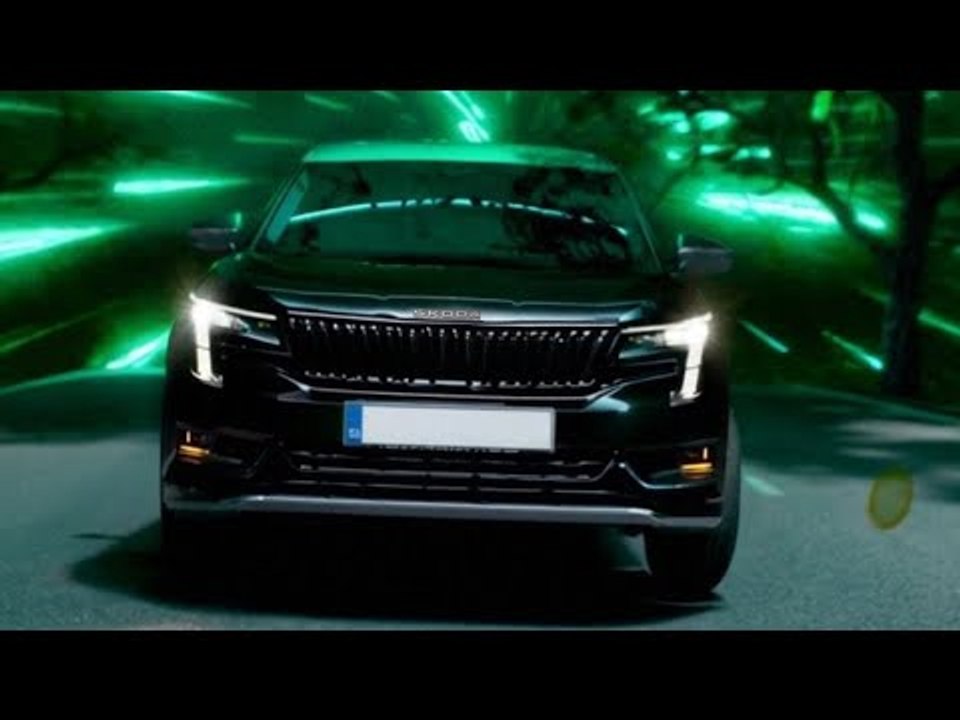 Teaser: Skoda teaser Elektro-SUV mit 7 Sitzen an – Start schon 2026?