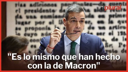 Sánchez defiende a su mujer del bulo sobre que es transexual: "Es lo mismo que han hecho con la de Macron"