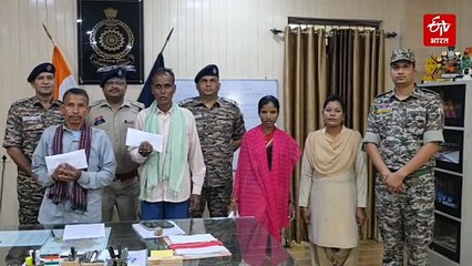 कोंडागांव में तीन नक्सलियों का सरेंडर, इनामी नक्सली सिरबती ने भी डाले हथियार