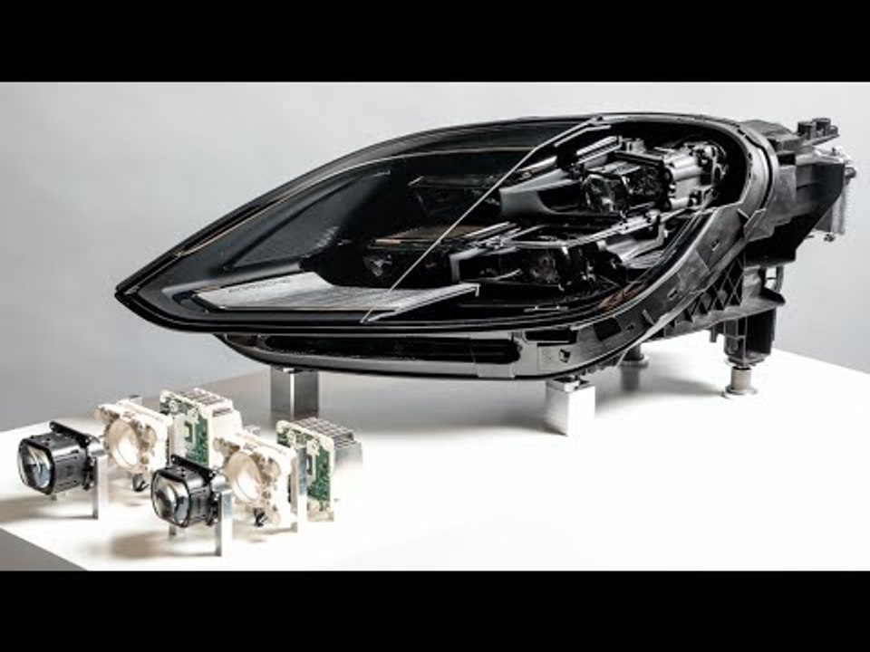 Funktionsweise erklärt: Porsche HD Matrix LED-Scheinwerfer | Innovation in Lichtgeschwindigkeit