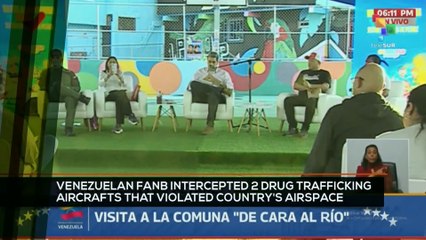 FTS 8:30 30-10: Venezuelan FANB intercepted 2 drug trafficking aircrafts