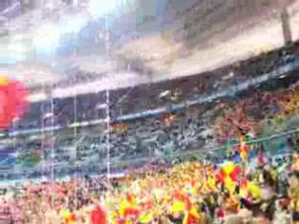Supporters Lensois au Stade de france