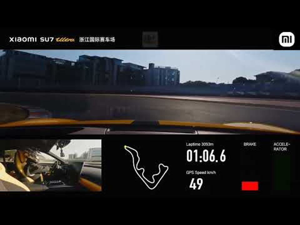 Xiaomi SU7 Ultra bricht den Zhejiang-Rennstreckenrekord | schneller als alle anderen?