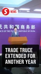 China and US say will effectively implement consensus reached in trade talks