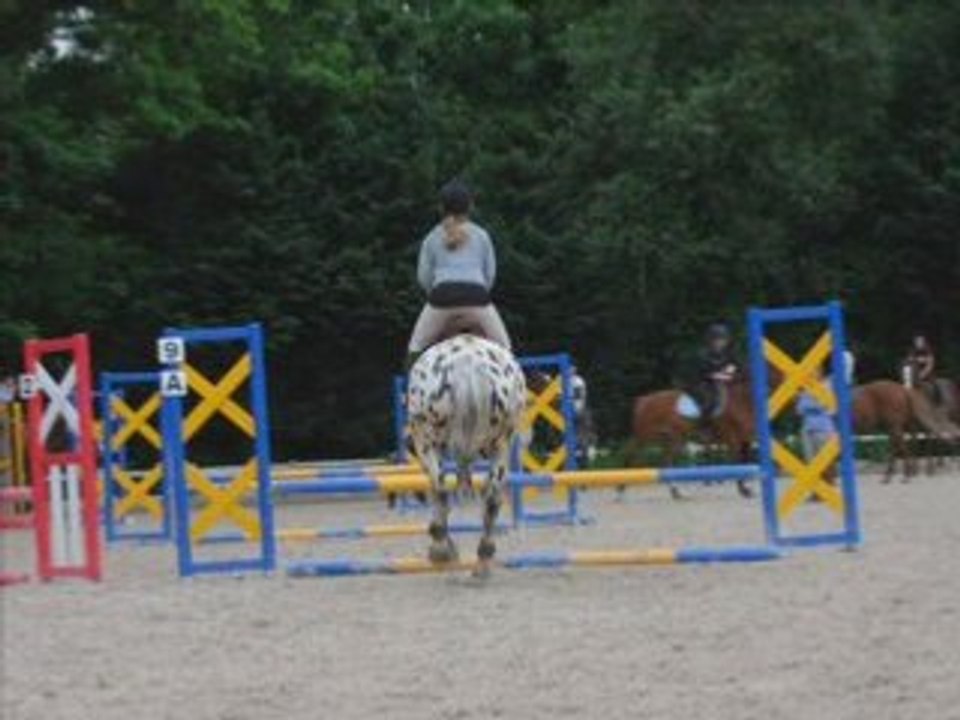 Vendredi, mon cours de saut