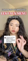 Comment reconnaître les FAUX MENUS au resto ? 🧐🤔