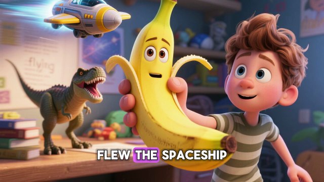 Mixy Daily Toons TV, cartoon stories☀️The Banana Who Wanted to Be a Superstar