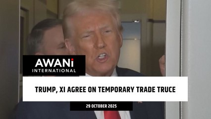 Trump, Xi agree on temporary trade truce