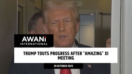 Trump touts progress after 'amazing' Xi meeting