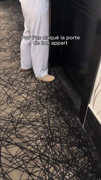 J’ai claqué la porte de chez moi…