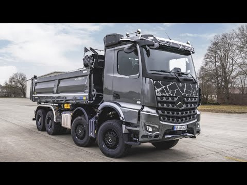 2025 Limited Mercedes-Benz Arocs Extent enthüllt: Baustellen-Gigant mit viel Hightech
