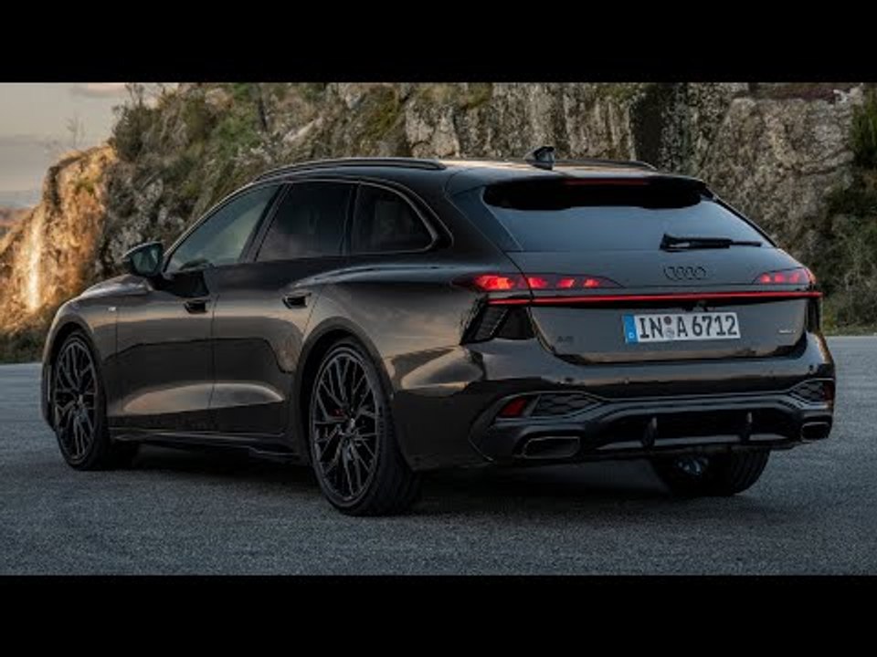 Audi a6 avant 55 tfsi quattro (c9) in madeirabraun | exterieur, interieur, fahraufnahmen