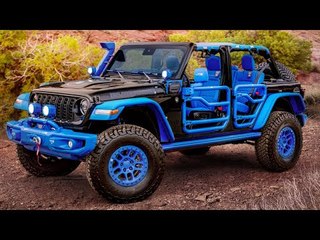 2025 Jeep Wrangler 4xe Blueprint – Extremes Offroad-Tuning mit Mopar-Parts | Details
