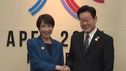 이 대통령, 다카이치 총리와 첫 회담..."미래지향적 관계 발전" / YTN