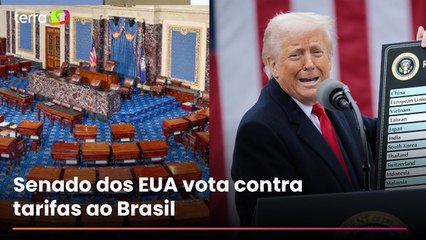 Senado dos EUA aprova texto contra tarifas de Trump ao Brasil