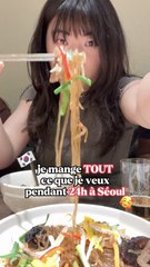 JE MANGE TOUT CE QUE JE VEUX PENDANT 24H !! 🤤🇰🇷