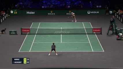 Rolex Paris Masters - Valentin Vacherot poursuit sa belle aventure