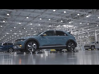 Hyundai eröffnet 7,6-Milliarden-Dollar-Elektroauto-Werk in Georgia | die Produktion