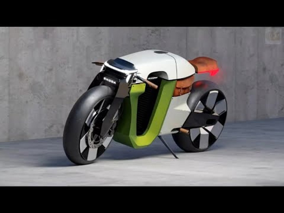 Skoda Slavia B: Café Racer trifft Retro-Legende | schicke Neuinterpretation