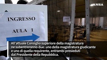 Si' alla riforma che introduce carriere separate nella magistratura