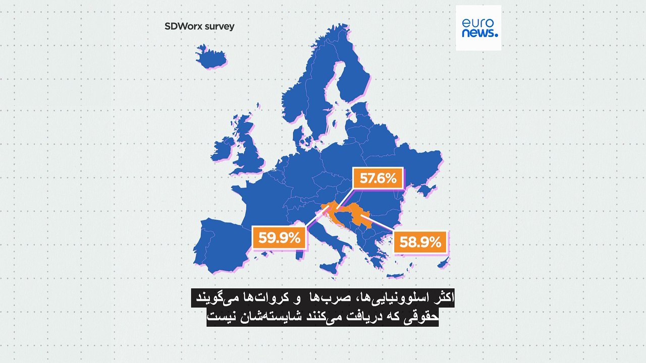 کارکنان در کدام کشور اروپایی بیشترین رضایت را از سطح حقوق و وضع شکاف جنسیتی دارند؟