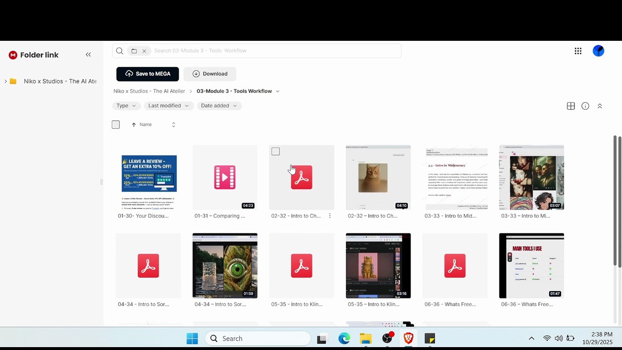 (courseslibrary.com)NikoXStudios - THE AI ATELIER- Almost Free