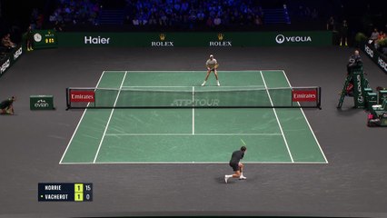 Vacherot poursuit sa belle aventure - Tennis - Rolex Paris Masters