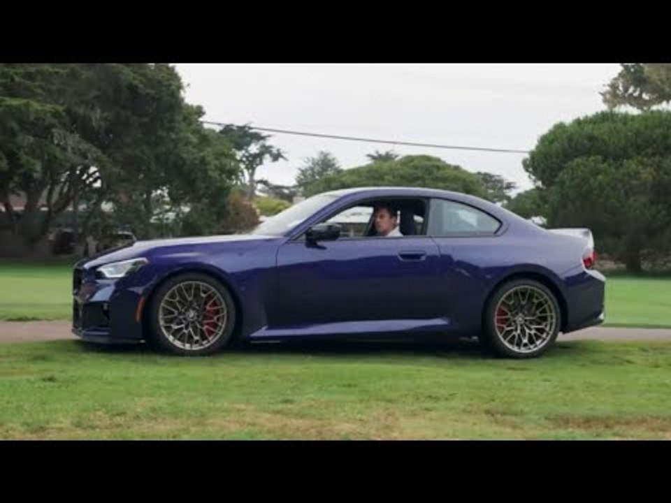 BMW M2 CS (G87) Velvet Blue – exklusiver Sportwagen in Sonderlackierung