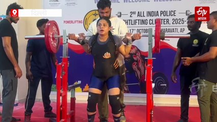महिला कांस्टेबल ने 7 माह की प्रेगनेंसी में उठाया 145 किलो वजन, जीता ब्रॉन्ज मेडल