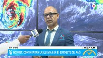 INDOMET: “Melissa sigue generando lluvias en el Suroeste del país” | El Despertador