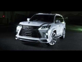 Dia Show Tuning 2016er Lexus LX570 Sportline Bodykit von Wald Internationale