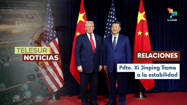 Líderes Xi Jinping y Donald Trump se reúnen en Corea del Sur
